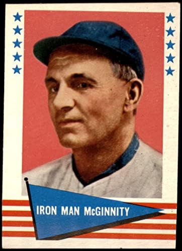 1961 Fleer 126 Iron Man McGinnity San Francisco Giants Dean's Cards 5 - Ex Giants