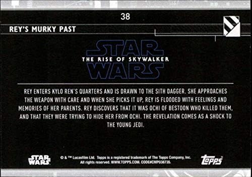 2020 Topps מלחמת הכוכבים העלייה של Skywalker Series 238 כרטיס המסחר העכור של ריי