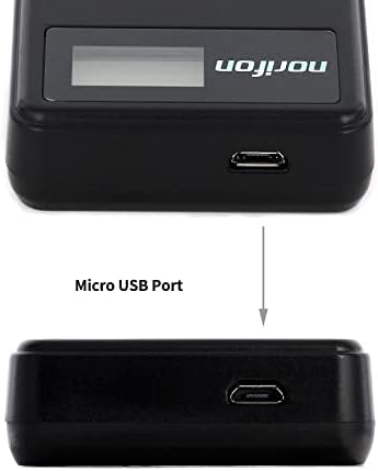 NB-12L LCD מטען USB עבור Canon Legria Mini X, Mini X, PowerShot G1X Mark II, PowerShot N100 מצלמה ועוד