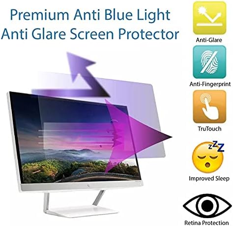מגן מסך טלוויזיה AFGZQ משקפי סינון אור אנטי כחול באור בגודל 27-75 אינץ