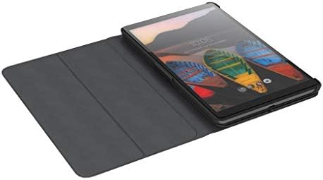 Lenovo Tab M8 Folio Case, polycarbonate and Microfiber, סרט מגן פוליאוריטן, ZG38C02862, שחור