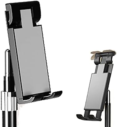 IHOMX מחזיק טלפון יחידת פלסטיק מסתובבת, חלק מהדק מחזיק טאבלט חלק עבור 4-13 אייפון ואייפד, קליפ טלפון גמיש התואם לעמדת