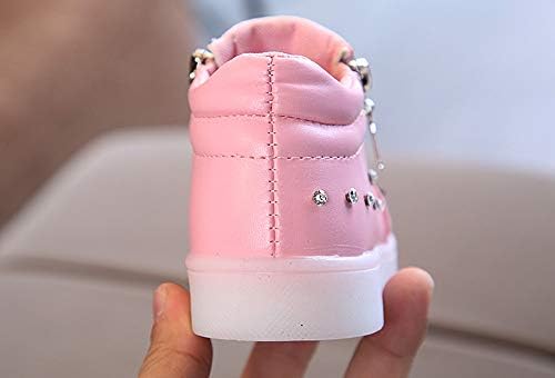 ילדי בני בנות נעלי ריצה נעלי ילדי תינוק הוביל אור זוהר סניקרס קריסטל קשת מזדמן ספורט נעליים /1