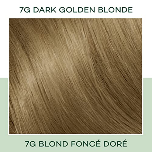 קליירול טבעי אינסטינקטים דמי-צבע שיער קבוע, 7 גרם כהה זהב בלונד שיער צבע, חבילה של 1