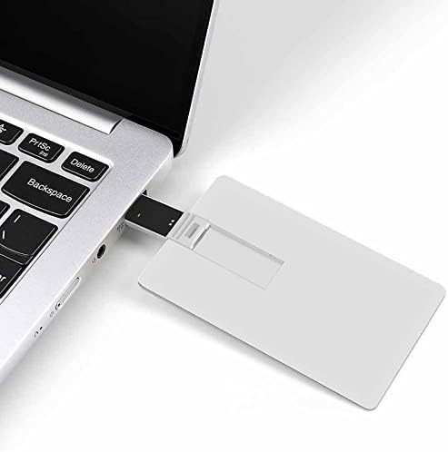 סוסים צבעוניים כרטיס אשראי USB Flash Flash המותאם אישית למקל אחסון מקש כונן 32 גרם