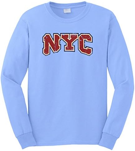 Cybertela העיר ניו יורק העיר ניו יורק NYC חולצת שרוול ארוך