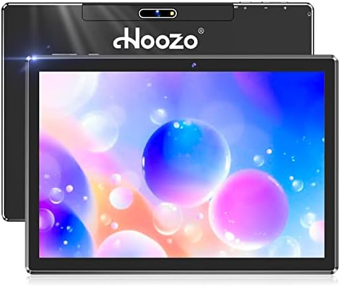 טאבלט אנדרואיד Hoozo 10 אינץ ', טבליות WiFi, אחסון 32 ג'יגה -בייט, מצלמה כפולה, WiFi, Bluetooth, Google Certified, HD