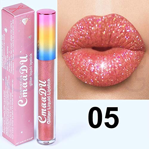 אופציונלי מבריק 6 שפתון 4 מיליליטר צבעוני יהלומי מבריק שפתיים כדי צבעים שפתון שפתיים עפרונות לאורך זמן