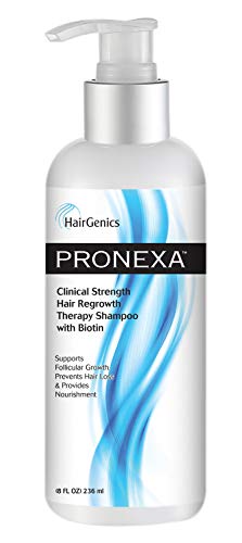 צמיחת שיער חוזק קליני פרונקסה & מגבר; שמפו נשירת שיער טיפול לצמיחה מחודשת עם ביוטין, קולגן, ו חוסמי דה-דה-טי לשיער דליל, 8 פלורידה.