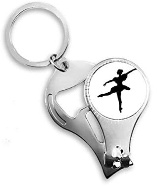 רקדני ריקוד בלט אמנות ספורט מסמר ניפר טבעת טבעת שרשרת מפתח בקבוקי פתיחת בקבוק