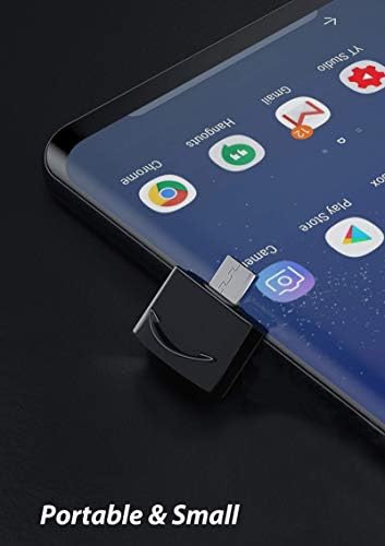 USB C נקבה ל- USB מתאם זכר תואם ל- Xiaomi Redmi Note 9s עבור OTG עם מטען Type-C. השתמש במכשירי הרחבה כמו מקלדת, עכבר, מיקוד,