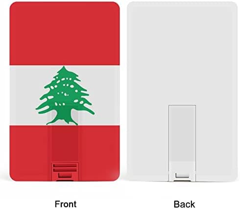 דגל של לבנון USB כונן פלאש כונן אשראי עיצוב כונן הבזק USB כונן מזיכרון מותאם אישית מקש מקל 32 גרם