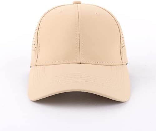 Langzhen Unisex כובע רשת מתכוונן לייבוש מהיר, נשים כובע בייסבול קלאסיות נשים לאימונים חיצוניים/ספורט/דיג/ריצה