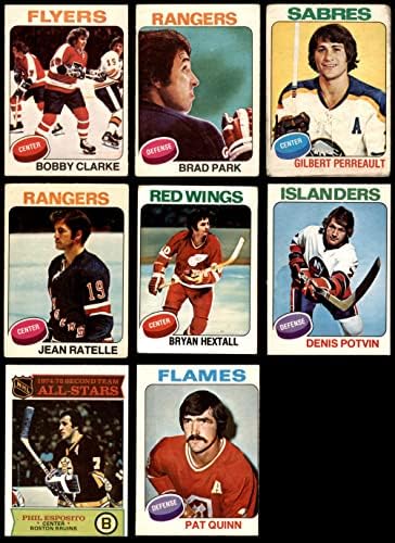 1975-76 O-PEE-CHEE NHL SETENT SETENT SET VG+