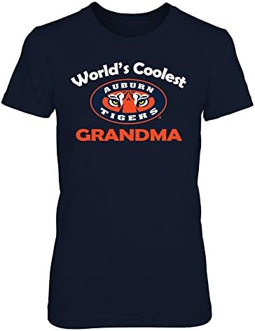 חולצת טריקו של Tharprint Auburn Tigers - סבתא הכי מגניבה בעולם