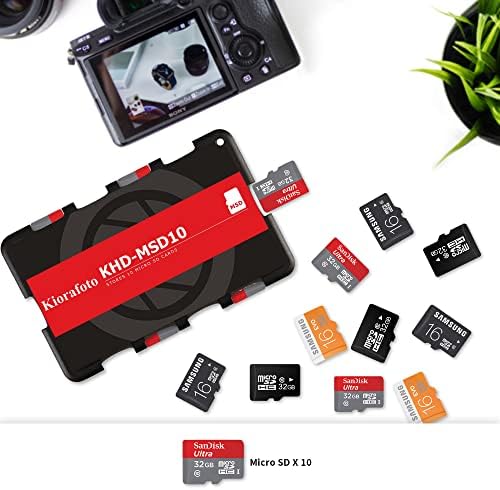 10 חריצי זיכרון כרטיס מחזיק + 24 יחידות ברור זיכרון כרטיס מקרה: מצלמה זיכרון כרטיס מחזיק עם ברור פלסטיק זיכרון