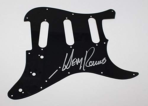 דגל שחור המלחמה שלי הנרי רולינס חתם חתום פנדר סטראט גיטרה חשמלית לואה