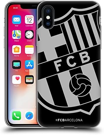 ראש מקרה עיצובים מורשה רשמית ברצלונה קרסט גדול רך ג ' ל מקרה תואם עם אפל אייפון