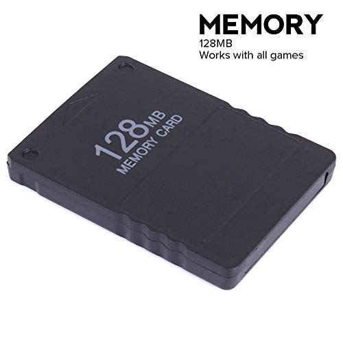 חוטית 128 מגה -בייט זיכרון שמור כרטיס עבור Sony PlayStation 2 PS2
