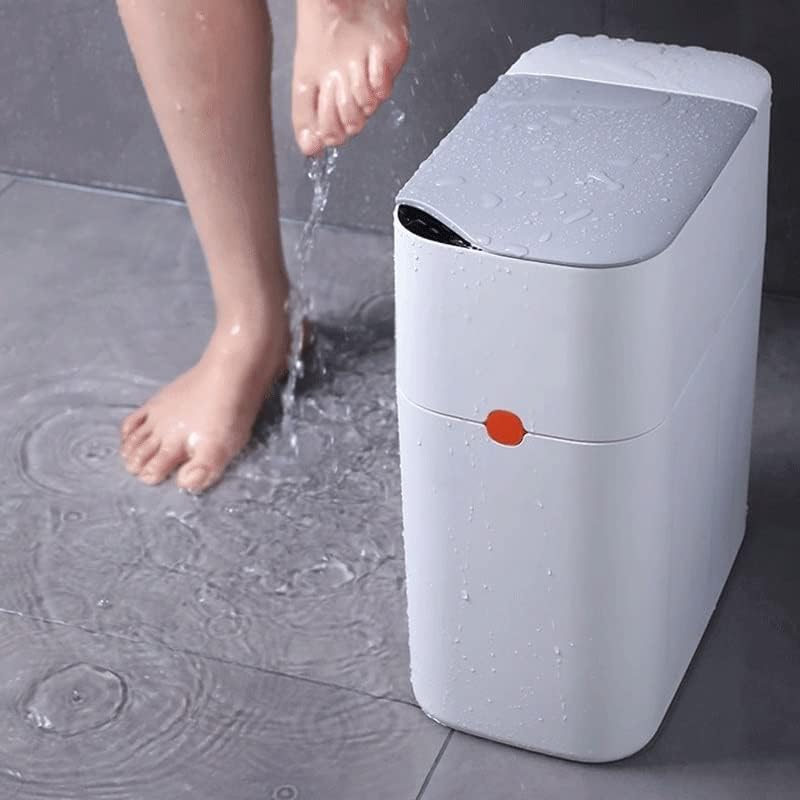 N/A חיישן אוטומטי פח אשפה לפינת מטבח חכם זבל יכול לשפוך פח אשפה של חדר אמבטיה לשירותים