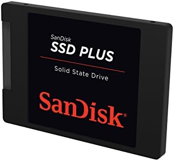 Sandisk SSD פלוס 1TB SSD פנימי - SATA III 6 GB/S, 2.5 /7 ממ, עד 535 מגהבייט/שניות - SDSSDA -1T00 -G26