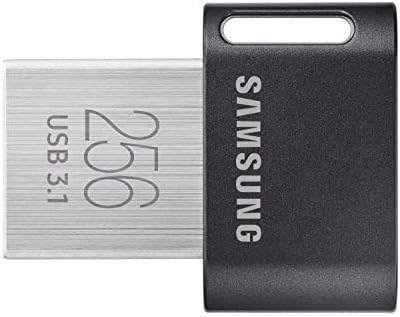 Samsung USB כונן הבזק סוג-A Fit Plus, 256 ג'יגה-בייט, 400 מגהבייט/שניות קריאה, 110 מגהבייט/ש 'כתיבה, כניסה קטנה של USB