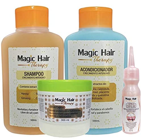 קסם שיער טיפול שיער גמילה & אינטנסיבי צמיחה שמפו ומרכך