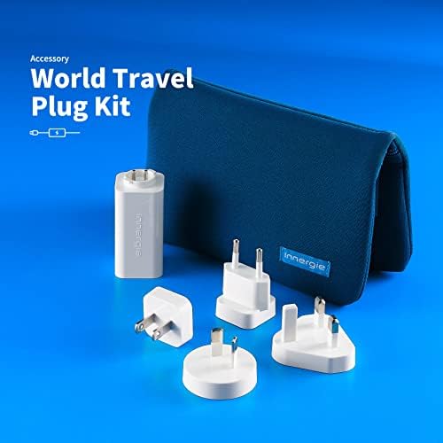 ערכת תקע נסיעות עולמית פנימית עולמית תקעים אוניברסליים עבור innergie One עבור כל מתאם החשמל של USB-C