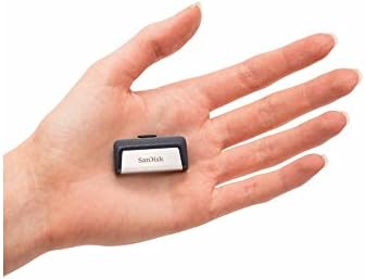 כונן כפול סוג USB- C SAN DISK ULTRA עבור מכשיר אנדרואיד 128 GB USB 3.1 & USB- C