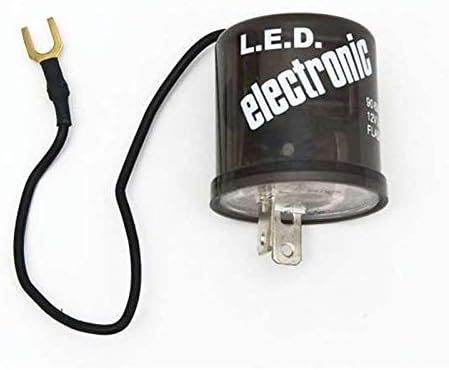 תאורת אוקטן 2 סיכות מסוף מסוף ממסר פליישר אלקטרוני 12V נורת האות LED LED