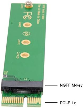 JSer NGFF M-KEY NVME AHCI SSD ל- PCI-E 3.0 1X PCIE4.0 X1 מתאם אנכי תואם ל- XP941 SM951 PM951 960 EVO SSD