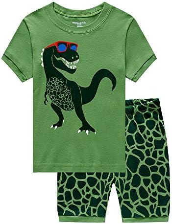 בני פיג 'מה כותנה פעוט בגדי קיץ פיג' מה עבור ילד כוכב דינוזאור הלבשת ילדים קצר סטי 2-10 שנים