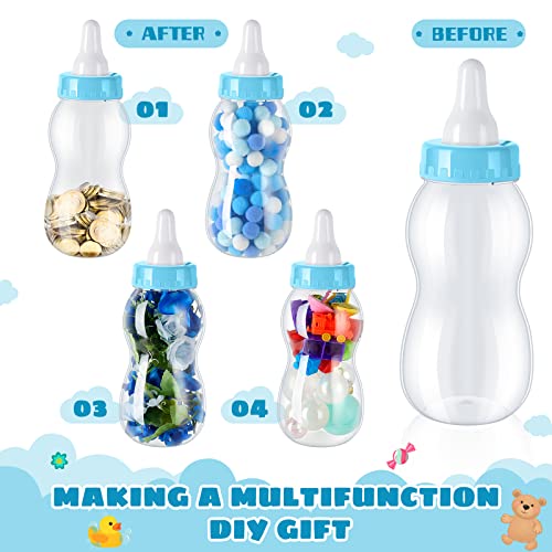 2 יחידות בקבוק תינוק סוכריות 11 על 4 אינץ 'בנק בקבוק תינוק ג' מבו בקבוקי מקלחת לתינוק בקבוק תינוק פלסטיק פיגי בנק למקלחת