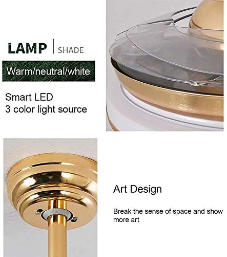 יאנגבו 72W מאווררי עיצוב יצירתיים אורות תקרה לסלון מודרני מנורת מאוורר אוויר מפוארת עם שלט רחוק מנורות מאוורר תקרה שקטות