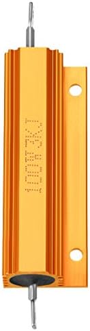 uxcell aluminum case instrucor 100w 3k אוהם virewound זהב לממיר החלפת LED 100W 3krj