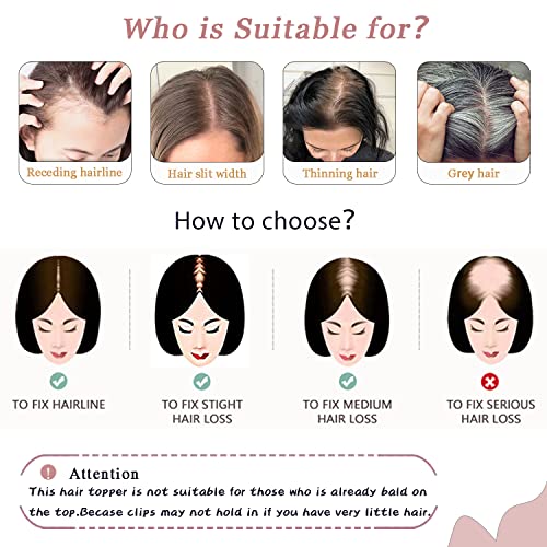 טופרים שיער לנשים אמיתי שיער טבעי טופרים אין פוני 10 אינץ משי בסיס קליפ צילינדר לנשים עם דליל שיער קליפ ב נשים טופרים