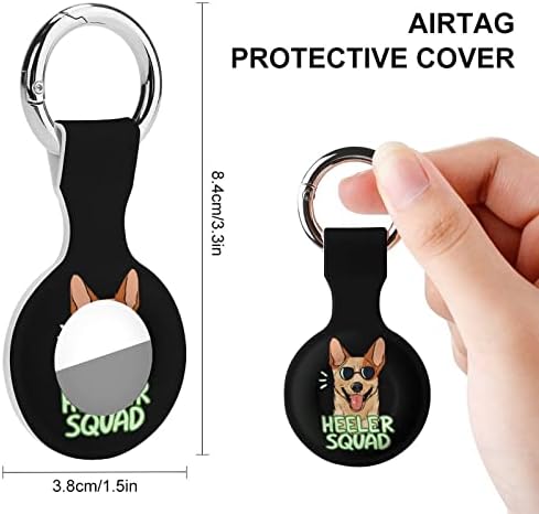 מגניב כלב ראש כיסוי מגן מקרה תואם עבור איירטאג אנטי אבוד איתור מחזיק עבור ארנק מטען צווארון חתול כלב חיות מחמד