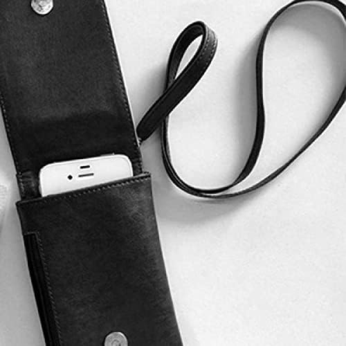 תצלם תמונת דלעת טרייה טלפון ארנק ארנק תליה כיס נייד כיס שחור