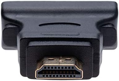מתאם DVI למתאם HDMI DVI נקבה למתאם זכר HDMI עם מחברים מצופים זהב 1080p ממיר HD מלא