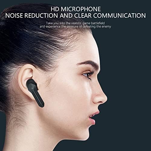 אוזניות אלחוטיות ביטול רעשים-ביטול רעשים ניצני אוזניים עם סל טעינה נייד אוזניות משחקי אוזניות ספורט אוזניות סטריאו