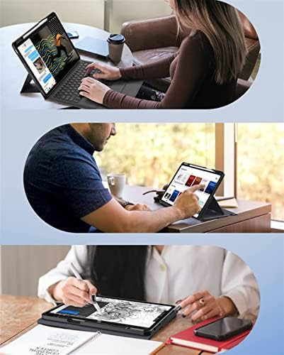 מארז מקלדת Haodee Touchpad עבור iPad Pro 12.9 מקלדת מקרה A2378/A2416/A2379/A2462 עם מקלדת קסם Bluetooth