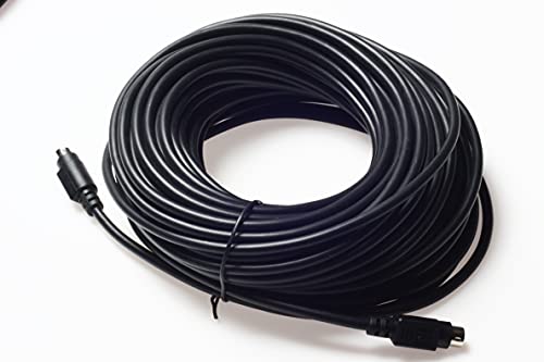 Wirenest 100ft Visca PTZ Daisy Chain Control Control Control for Sony EVI/BRC/SRG סדרה RS232 8 PIN MINI DIN עד 8 PIN SERIAM