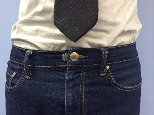 מרחיבי מכנסיים של כפתור מתיחה עדין - מוסיף 1-2 למותניים של המכנסיים/מכנסיים קצרים/חצאיות - סופר יציב