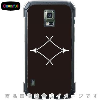 סדרת Coverfull Family Crest Matsuba Bishi / עבור Galaxy S5 פעיל SC-02G / Docomo DSC02G-PCCL-203-ACK9