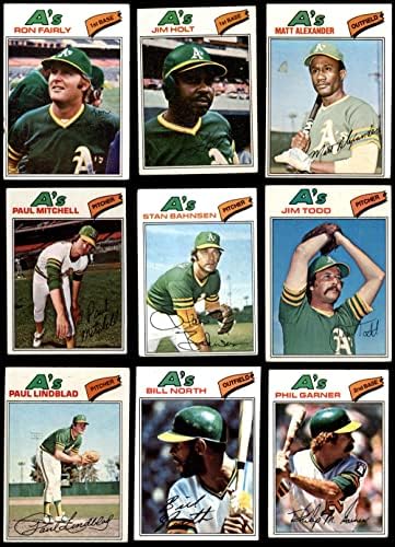 1977 Topps Oakland Athletic