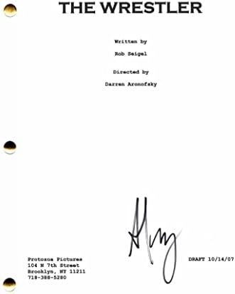 דארן ארונופסקי חתם על חתימה על התסריט המלא של המתאבק המלא - רקוויאם נדיר מאוד לחלום, המזרקה, הברבור השחור, נוח, אמא