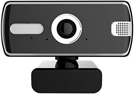1080 מצלמת אינטרנט עם מיקרופון עבור שיחות וידאו, שחור