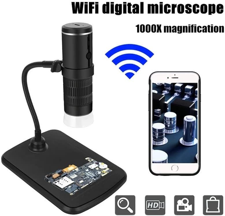מיקרוסקופ דיגיטלי פי 1000 1080 מיקרוסקופ בהבחנה גבוהה וידאו מצלמת טלפון חכם לצפייה במצגת שקופיות ריתוך מעגלים