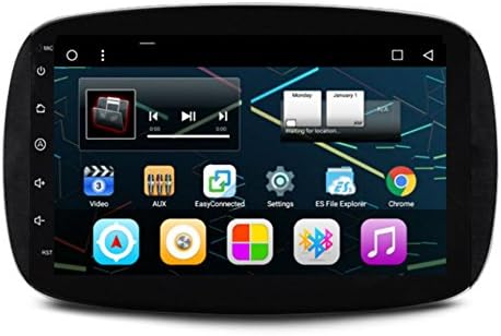 Roverone Android 6.0 עבור מרצדס בנץ Smart Smart Stereo GPS עם רדיו ניווט רדיו Bluetooth קישור 9 אינץ 'מסך מגע