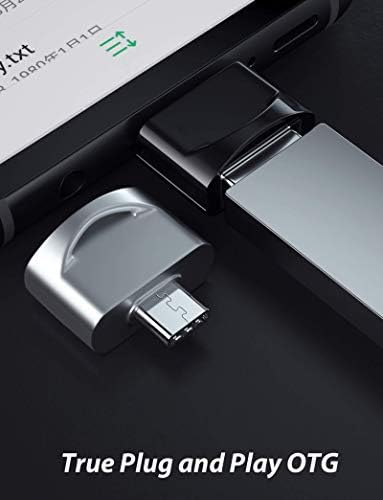 Tek Styz USB C נקבה ל- USB מתאם גברים תואם ל- LG UK750 שלך עבור OTG עם מטען Type-C. השתמש במכשירי הרחבה כמו
